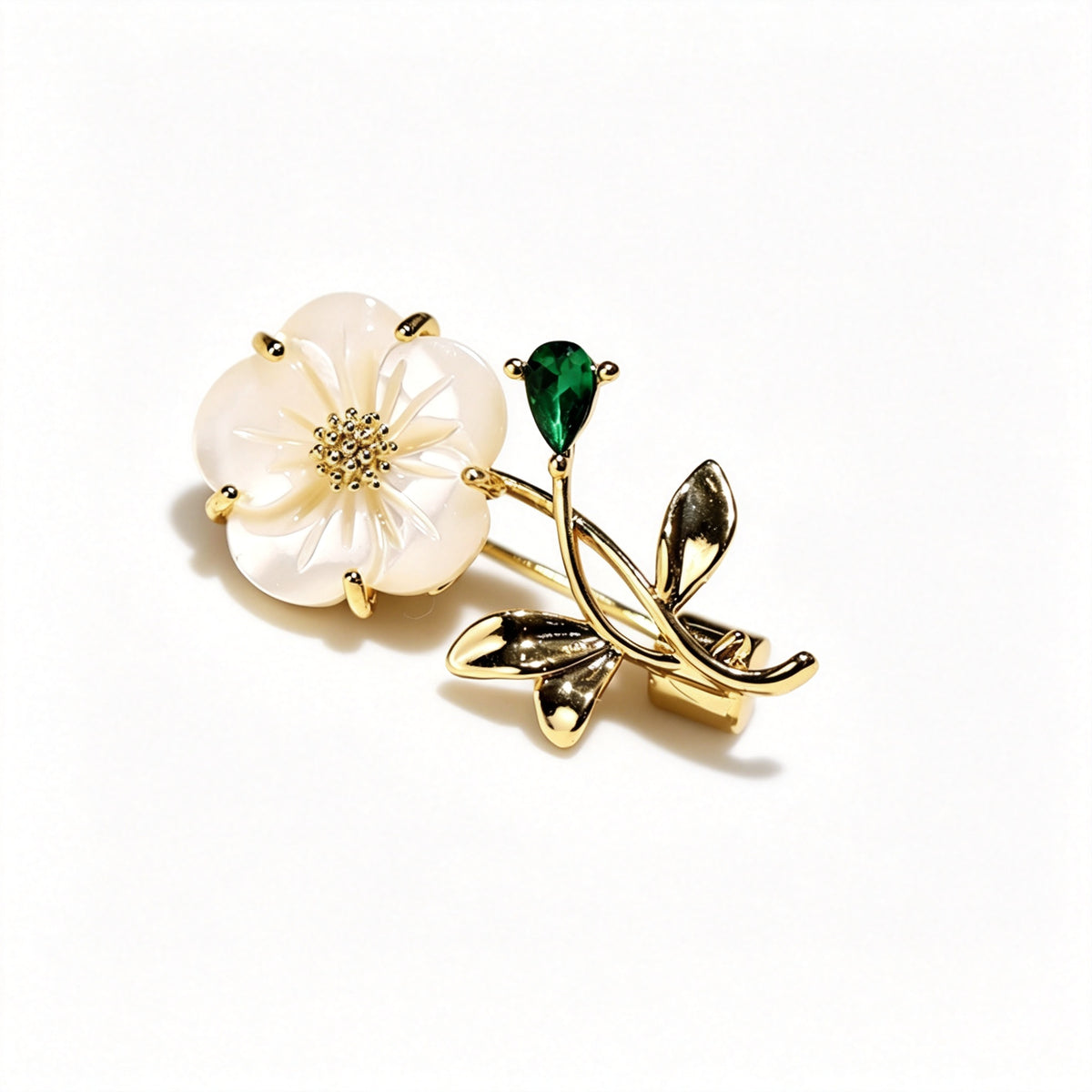 QZY Vintage Small Brooch Lapel Pin, Swan Butterfly Ginkgo Leaf Decor Pin, Gift for Suit Scarf Collar Accessory