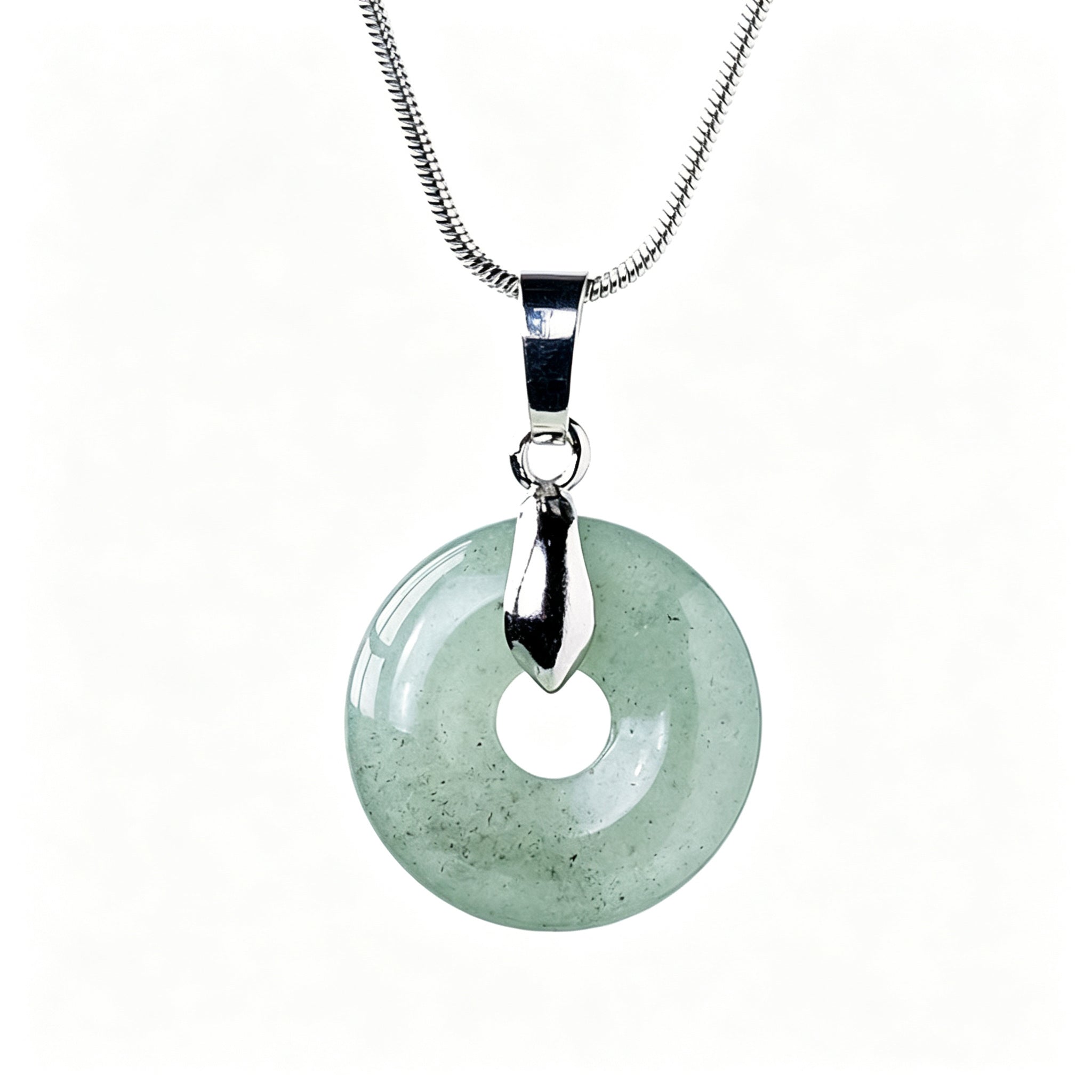 RYS Natural Crystal Safety Buckle Pendant (Without Chain)