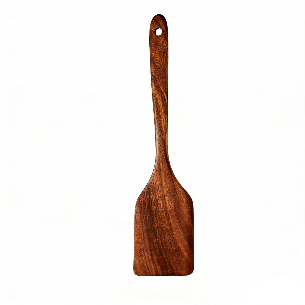 HGD Acacia Wood Kitchen Utensil Set | Non-Stick Wooden Spatula & Spoon for Cooking