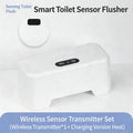 EST Rechargeable Infrared Motion Sensor Toilet Flush Kit | Automatic Hands-Free Toilet Flusher